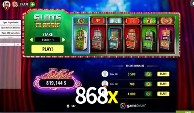 Descubra o Mundo do Cassino Online com 868x